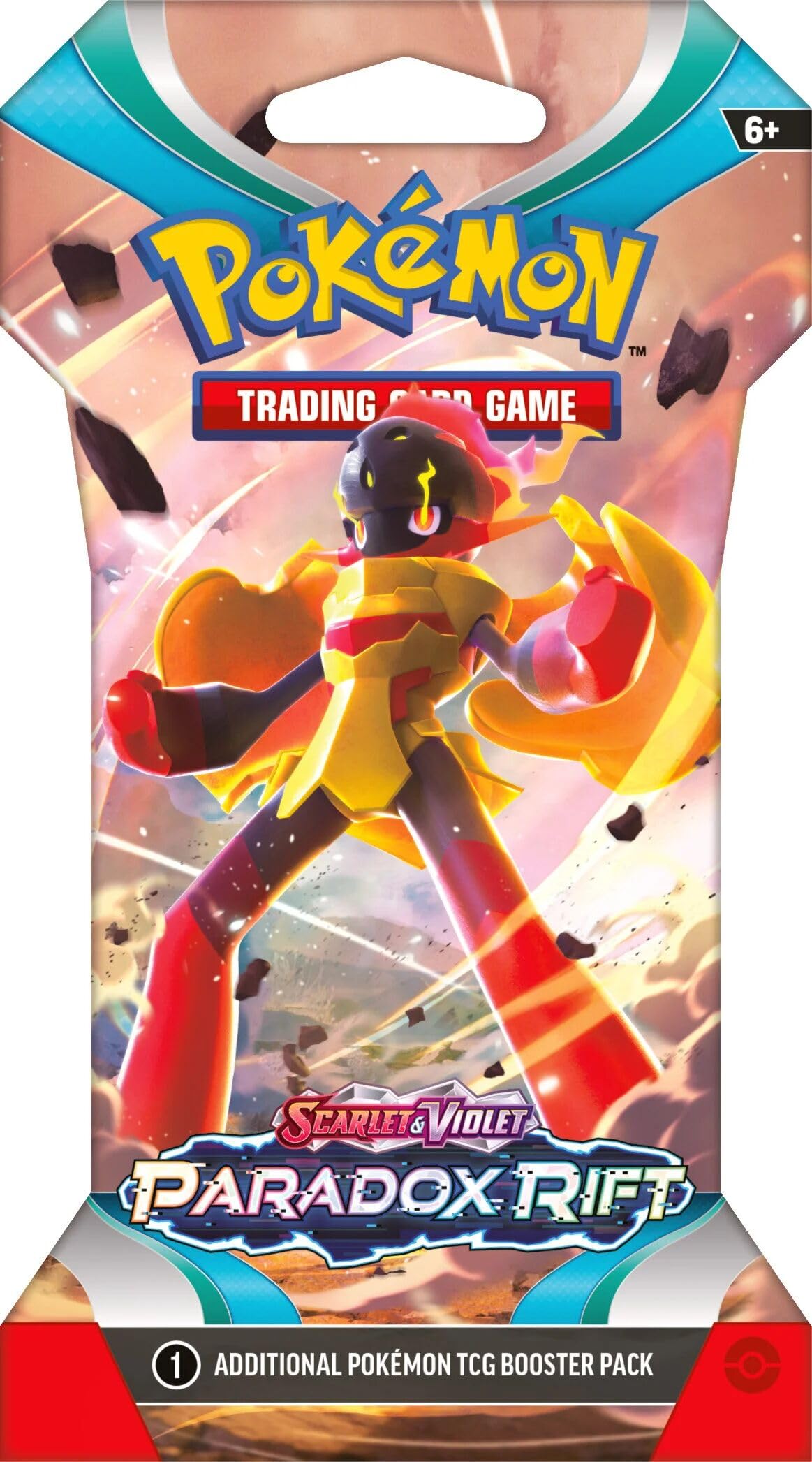 Pokémon JCC - Écarlate et Violet - Pack de Booster Blister Faille Paradoxe (1 Booster aléatoire