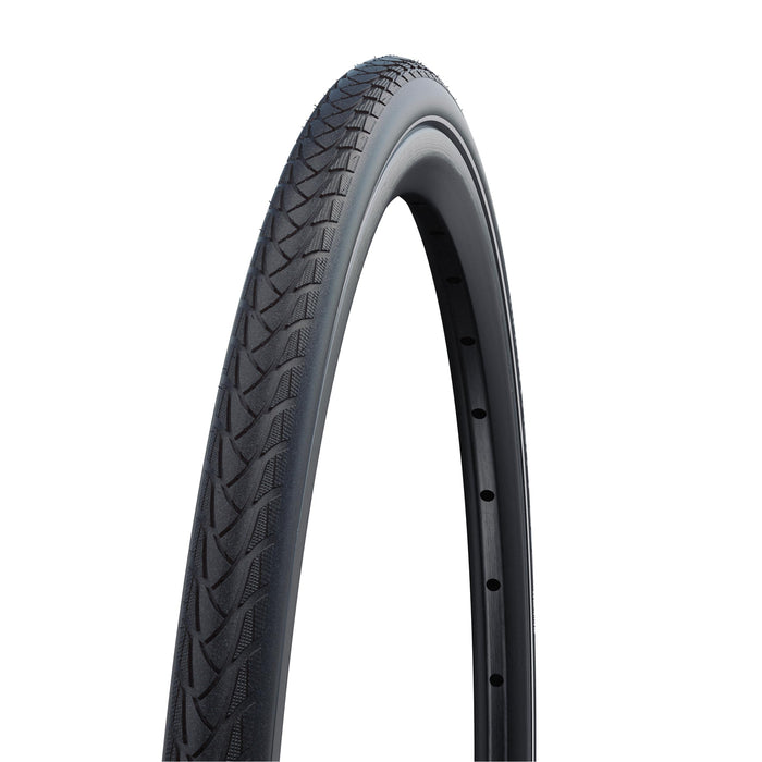 Schwalbe Marathon Plus Wheelchair Tyre, Black/Reflective 25-540 (24x1.00
