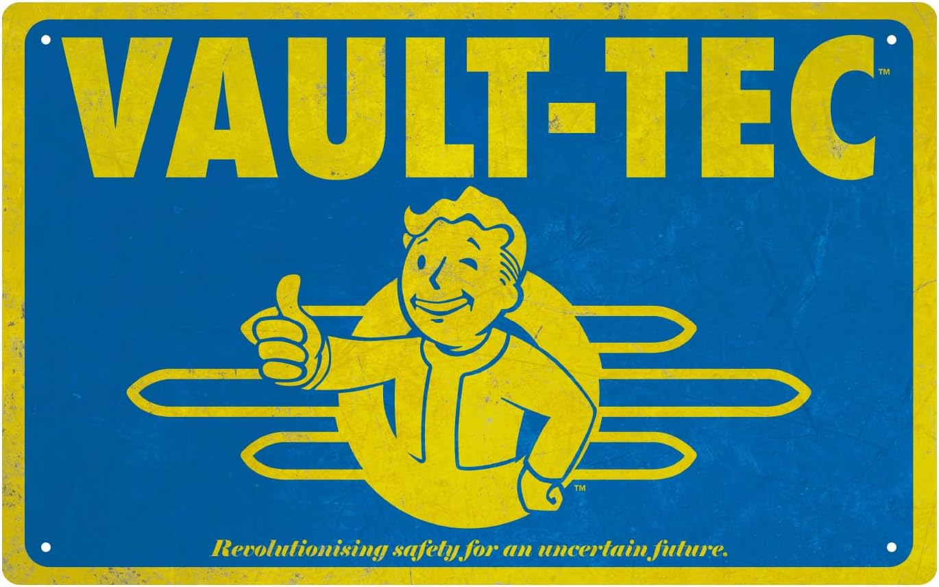 Fallout Blechschilder 3er Set Brands