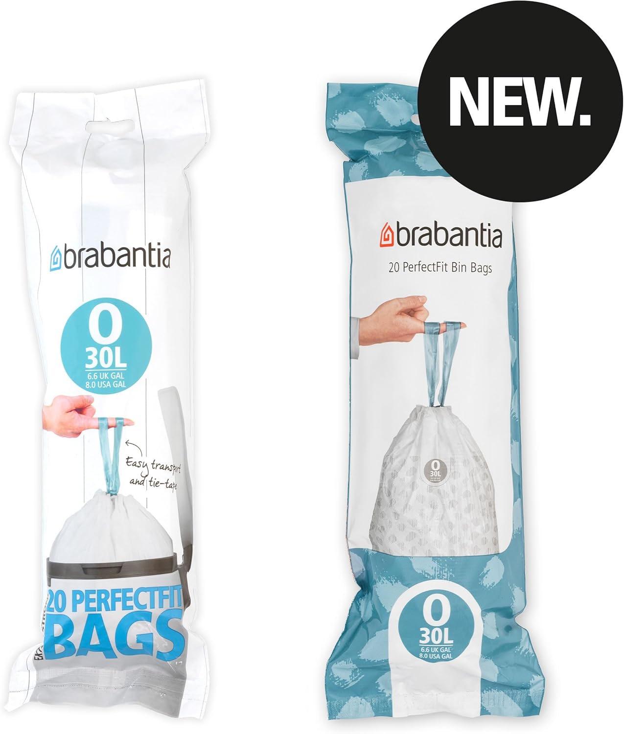 `Brabantia Afvalzak Perfectfit O 30L, 20 Stuks`
