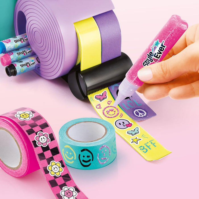 Canal Toys - Style 4 Ever OFG 275- DIY Personalisiertes Scrapbook und Notizbuch Set - Scrapbooking Set mit Stickern, Stiften & Perlen, 1 Set, mehrfarbi