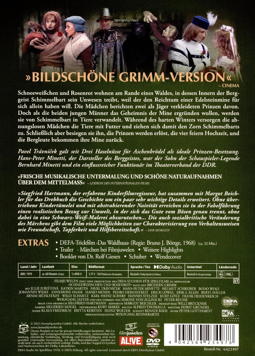 Schneeweißchen und Rosenrot (1979) (Filmjuwelen / DEFA-Märchen
