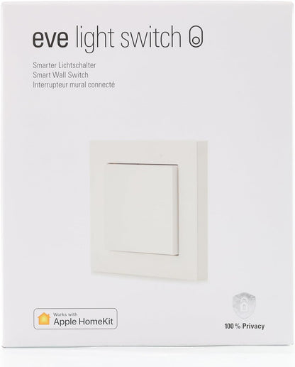 Eve Light Switch - Connected Wall Switch With Apple Homekit Technology