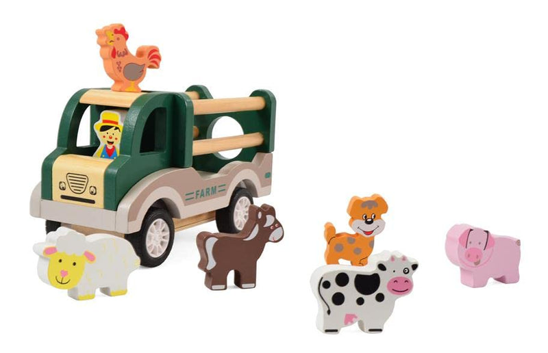 Magni - Farm Truck with 6 animals (2919) boerderij
