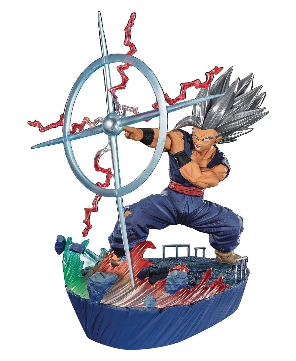 TAMASHII NATIONS - Dragon Ball Super: Super Hero -  Son Gohan Beast -Makankosappo-, Bandai Spirits FiguartsZERO Statue, Multicolor, Medium