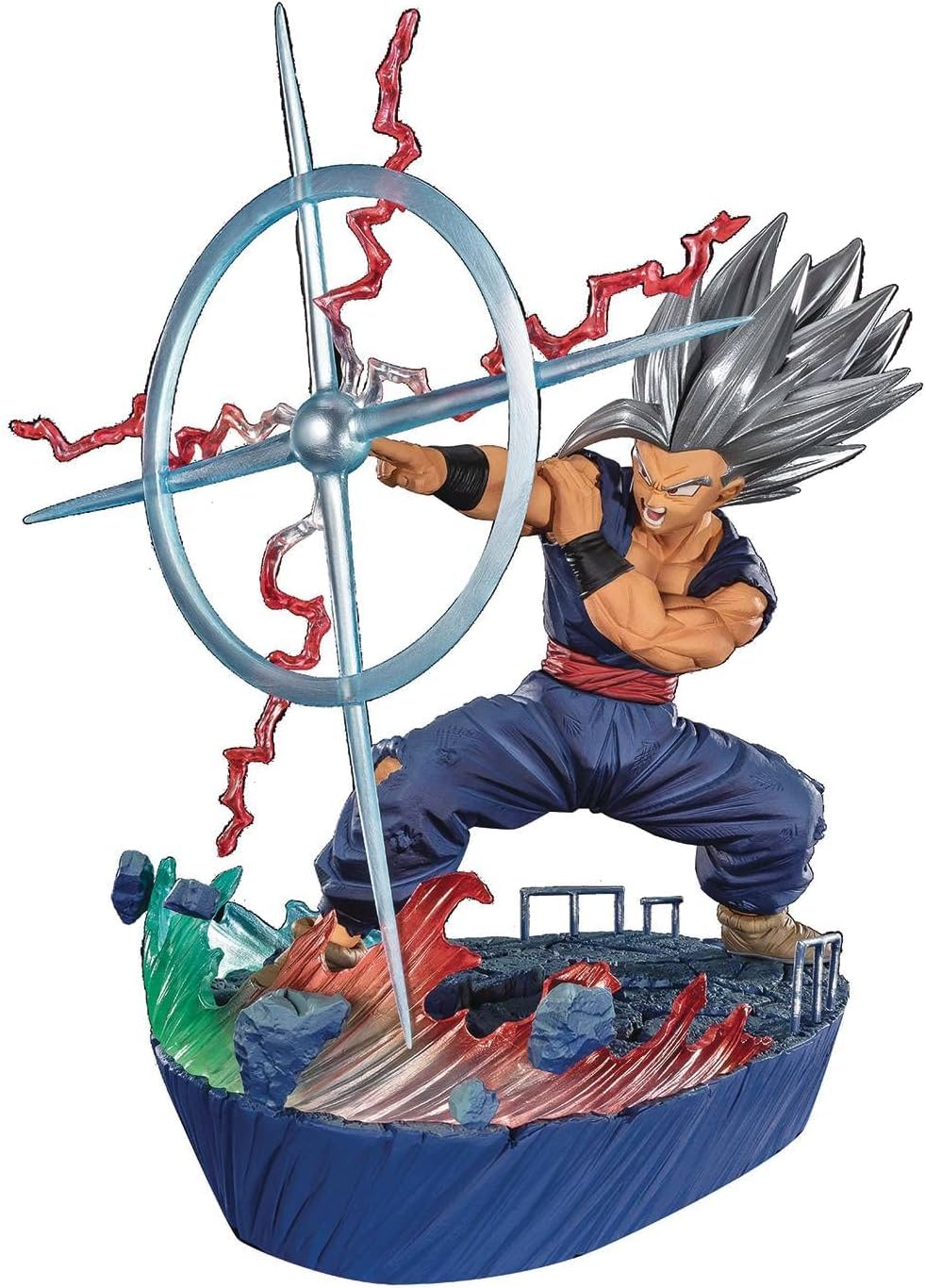 TAMASHII NATIONS - Dragon Ball Super: Super Hero -  Son Gohan Beast -Makankosappo-, Bandai Spirits FiguartsZERO Statue, Multicolor, Medium
