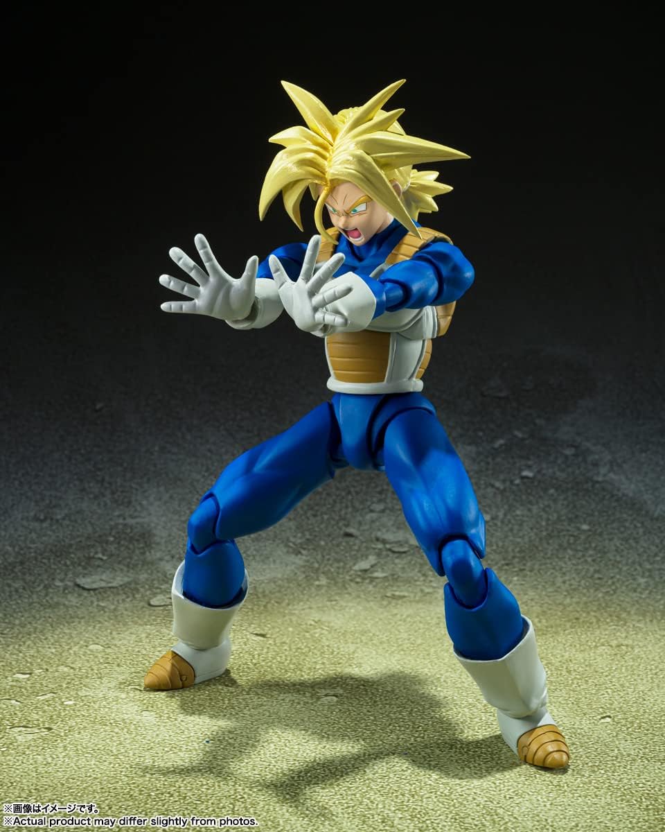 Tamashii Nations - Super Saiyan Trunks Infinte Latent Super Power Dragon Ball Z, S.H. Figuarts Action Figure