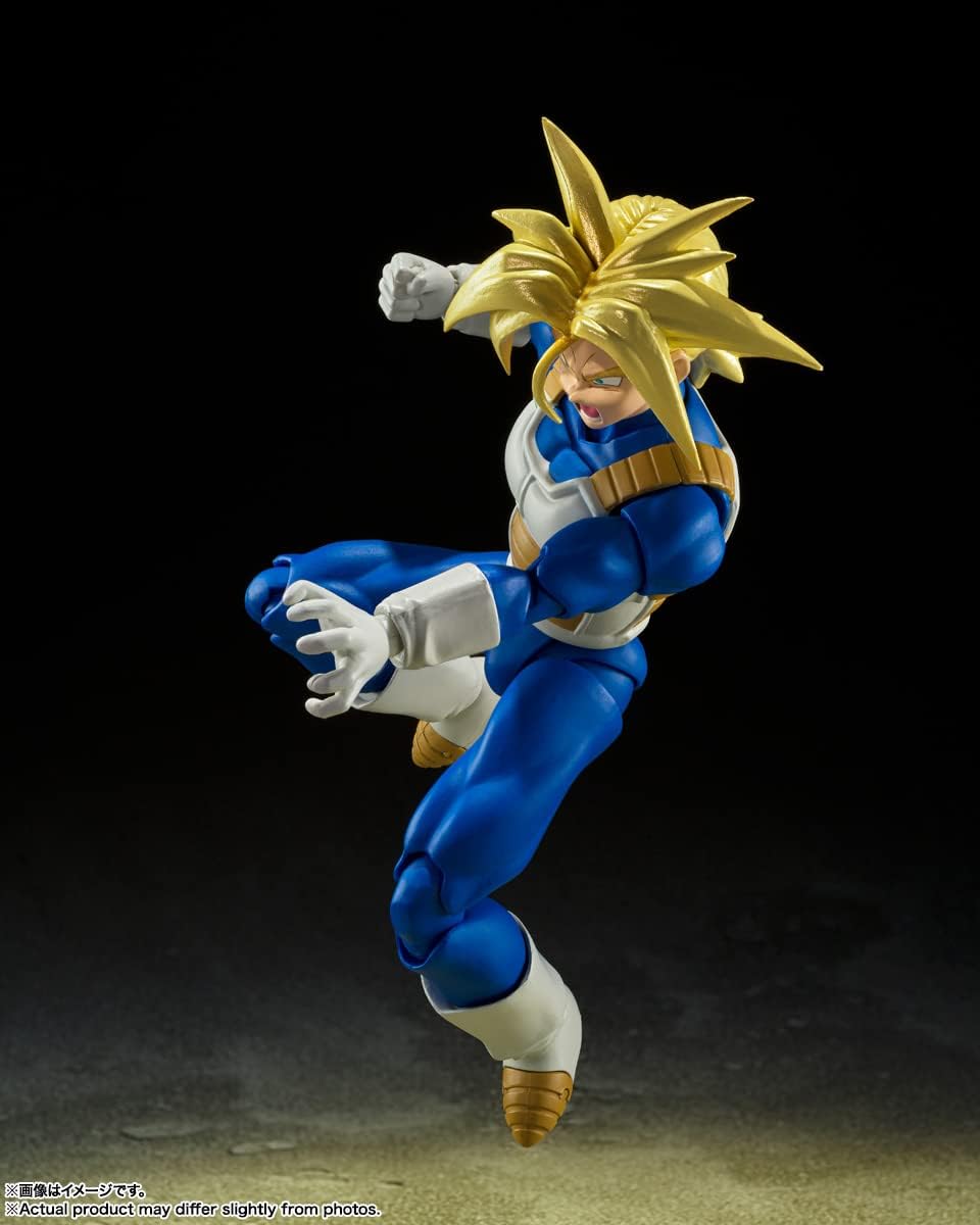 Tamashii Nations - Super Saiyan Trunks Infinte Latent Super Power Dragon Ball Z, S.H. Figuarts Action Figure