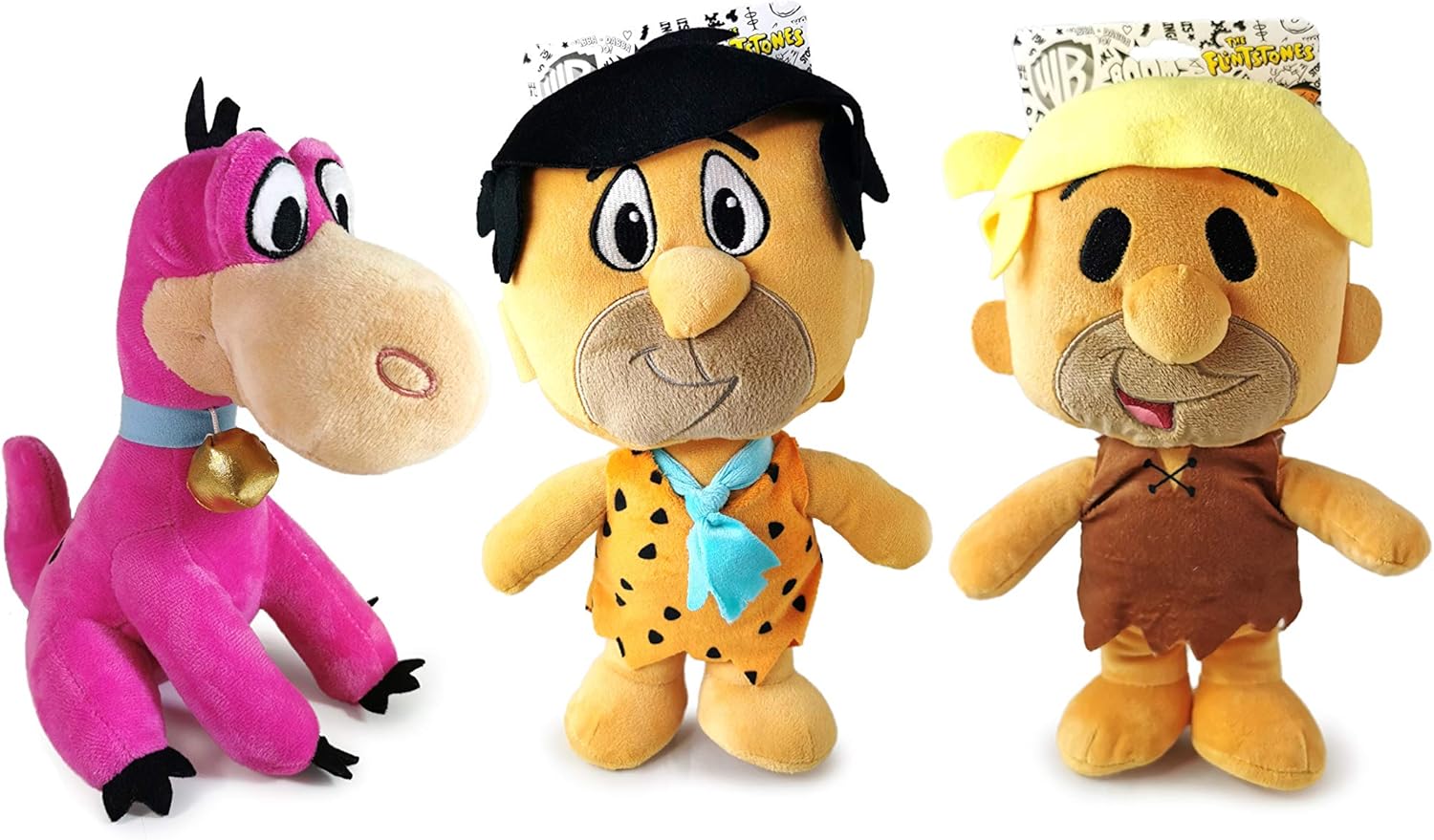 the flintstones - Plushies of the main characters of the film 27cm - Super soft quality (Barney Rubble (Blister
