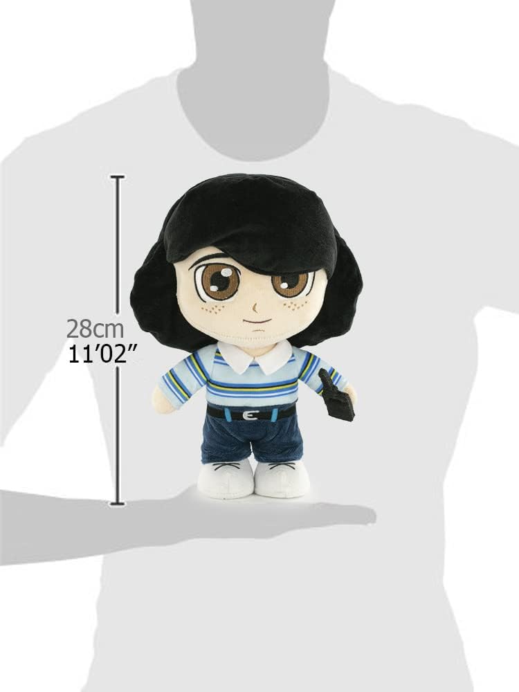 BARRADO Stranger Things Charakter Kuscheltier - 28cm - Elf, Will, Mike, Dustin, Lucas, Demogorgon - Super Soft Qualität (Mike