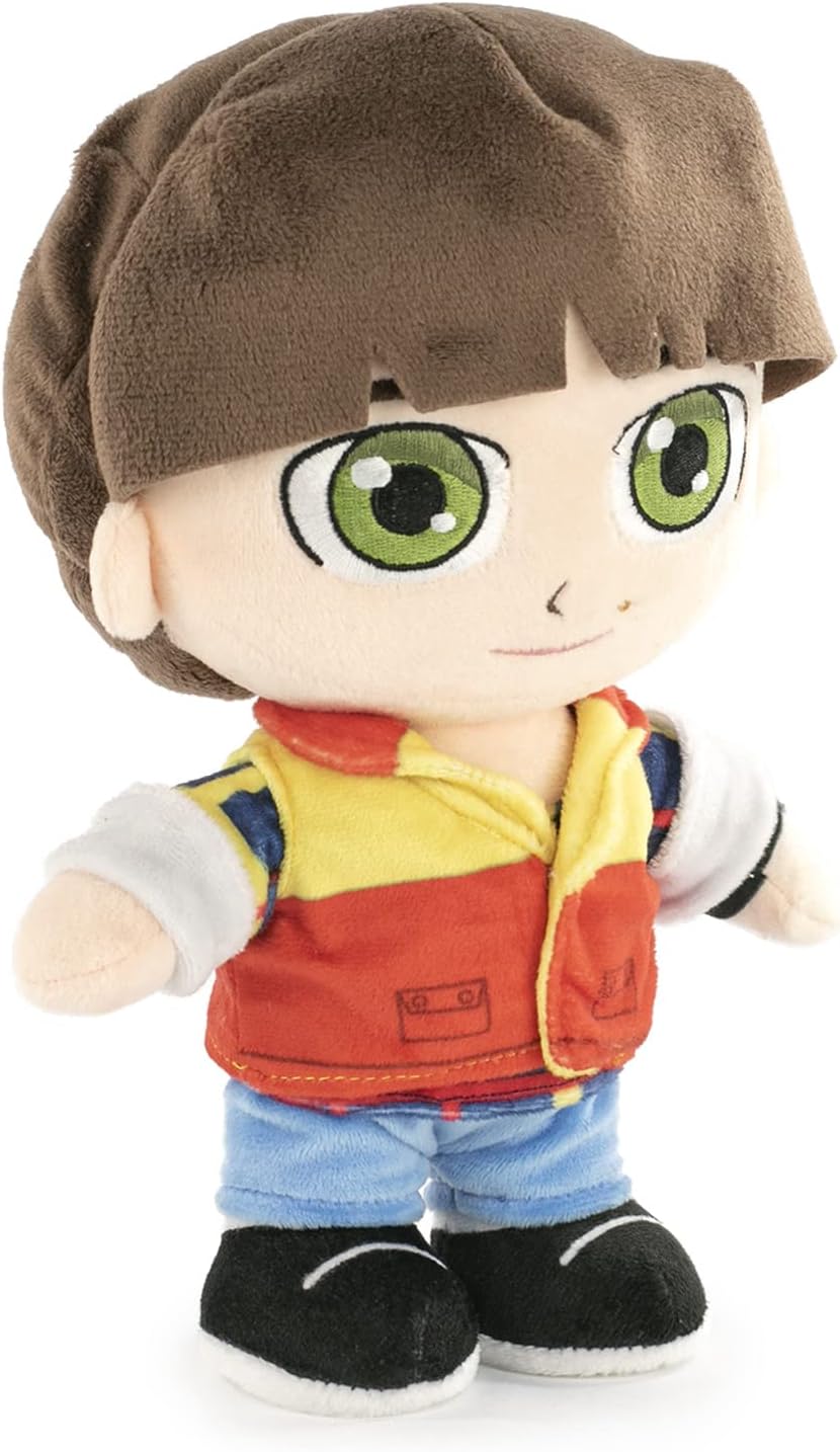 BARRADO Stranger Things - Soft Toy of the Characters of Stranger Things - 28cm, 11'02" - Eleven, Will, Mike, Dustin, Lucas, Demogorgon - Super Soft Quality (Will