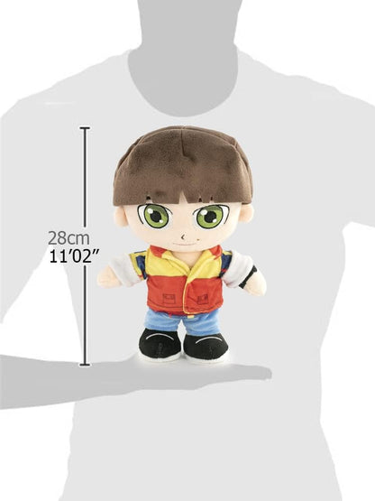 BARRADO Stranger Things - Soft Toy of the Characters of Stranger Things - 28cm, 11'02" - Eleven, Will, Mike, Dustin, Lucas, Demogorgon - Super Soft Quality (Will