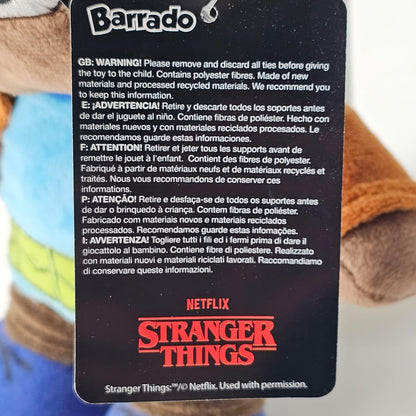 BARRADO Stranger Things - Soft Toy of the Characters of Stranger Things - 28cm, 11'02" - Eleven, Will, Mike, Dustin, Lucas, Demogorgon - Super Soft Quality (Lucas)