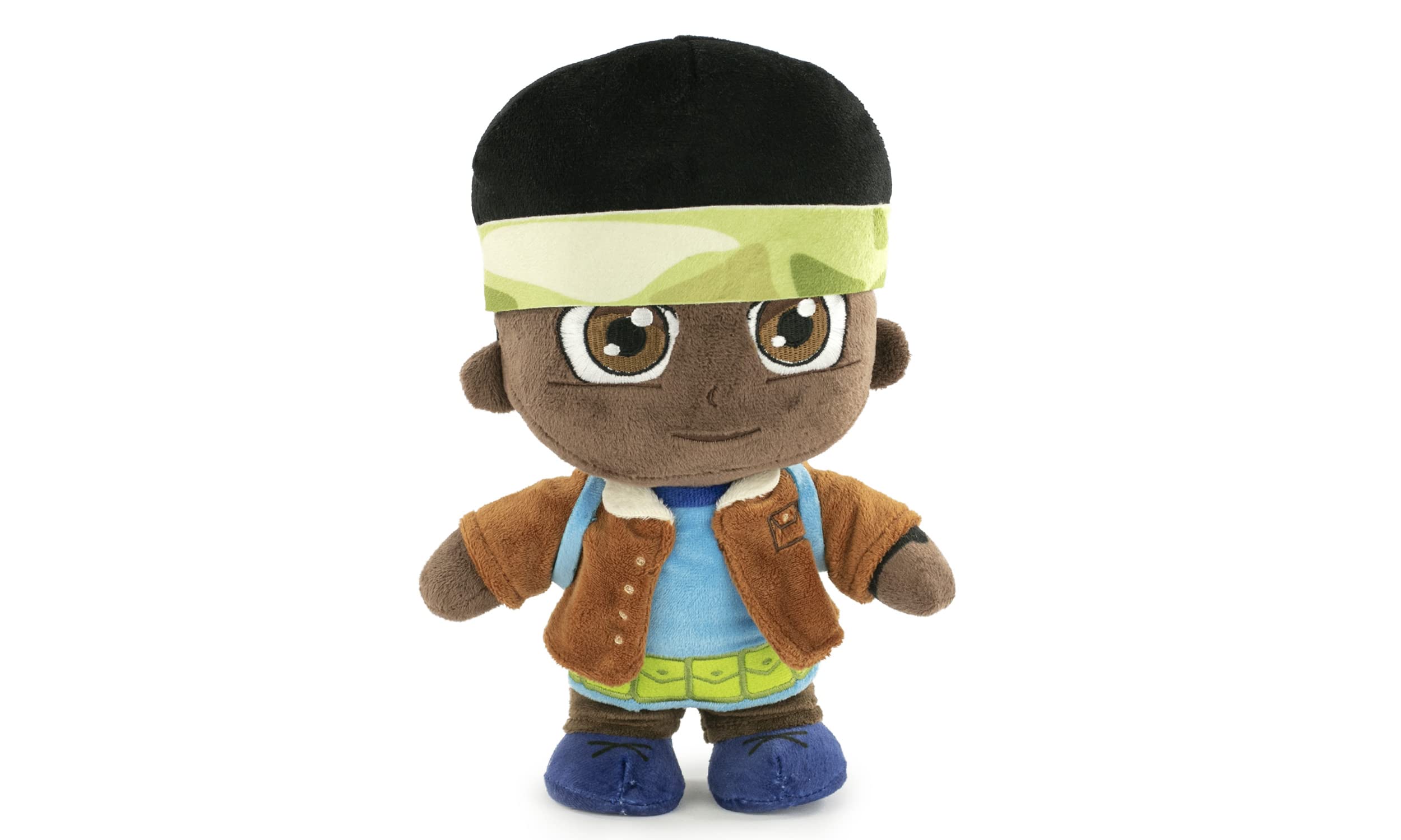 BARRADO Stranger Things - Soft Toy of the Characters of Stranger Things - 28cm, 11'02" - Eleven, Will, Mike, Dustin, Lucas, Demogorgon - Super Soft Quality (Lucas)