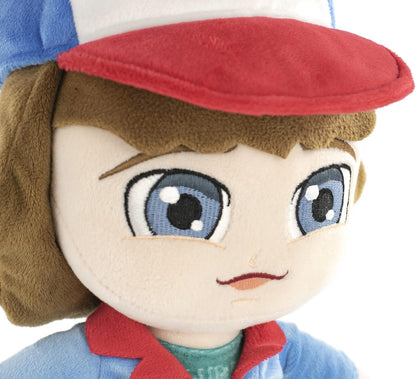 BARRADO Stranger Things - Stranger Things Characters Plush - 28 cm - Eleven, Will, Mike, Dustin, Lucas, Demogorgon - Super Soft Quality (Dustin