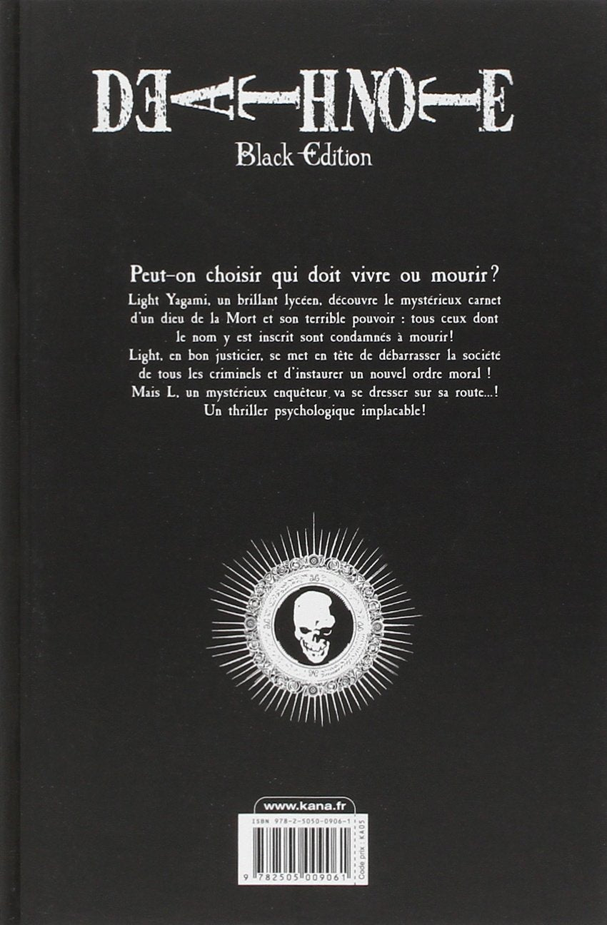 DEATH NOTE BLACK EDITION - Tome 2 (Language French)