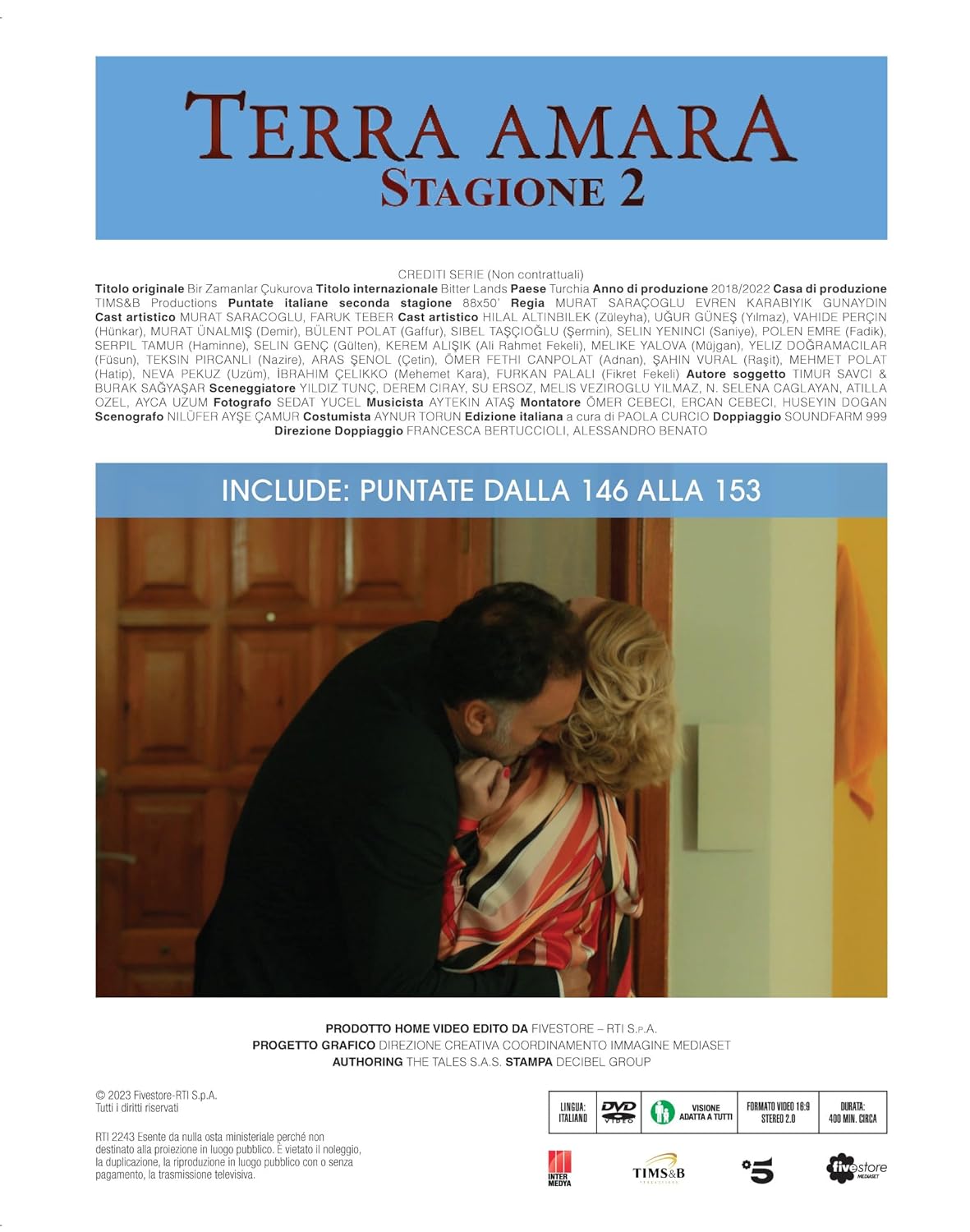 Terra Amara Stagione 2 Uscita 5 Puntate da146 a 153