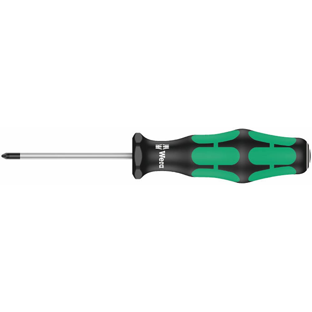 Wera 355 PZ Kraftform Lasdertip screwdriver, Pozidriv PZ 1 x 80 mm, 05009310001