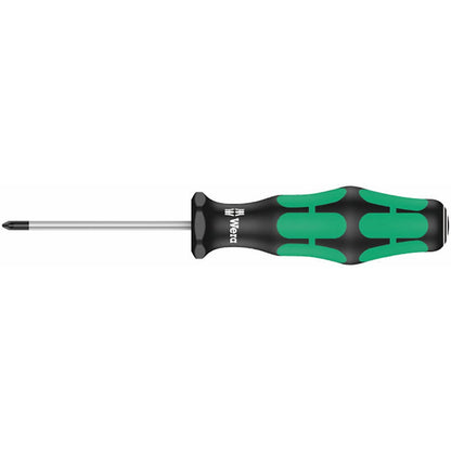 Wera 355 PZ Kraftform Lasdertip screwdriver, Pozidriv PZ 1 x 80 mm, 05009310001