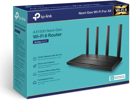 TP-Link AX1500 Gigabit WLAN 6 RouterAX1500 Gigabit WLAN 6 Router