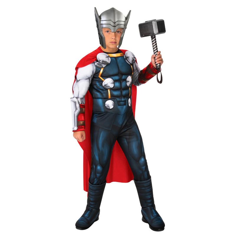 Rubie's Official Marvel Avengers Thor Deluxe Child Costume, Kids Superhero Fancy Dress