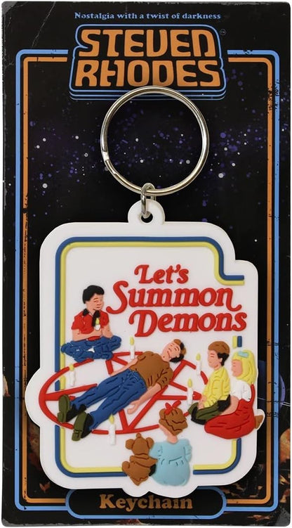 Pyramid Steven Rhodes: Let'S Summon Demons Rubber Keychain (Portachiavi)