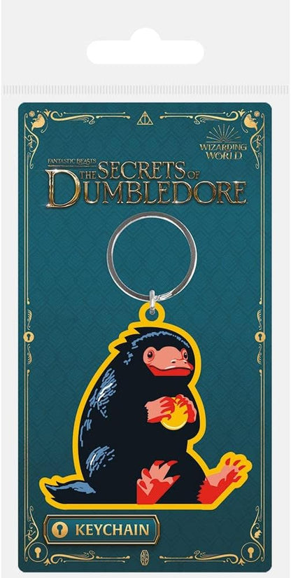 Pyramid International Unisex Fantastic Beasts the Secrets of Dumbledore Rubber Keychains