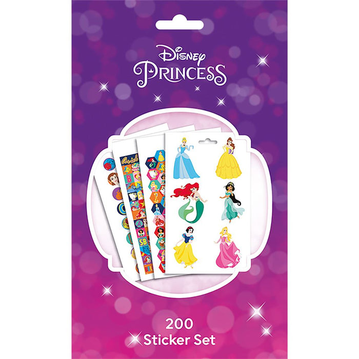(DISNEY - DISNEY PRINCESS) 200 STICKER SET