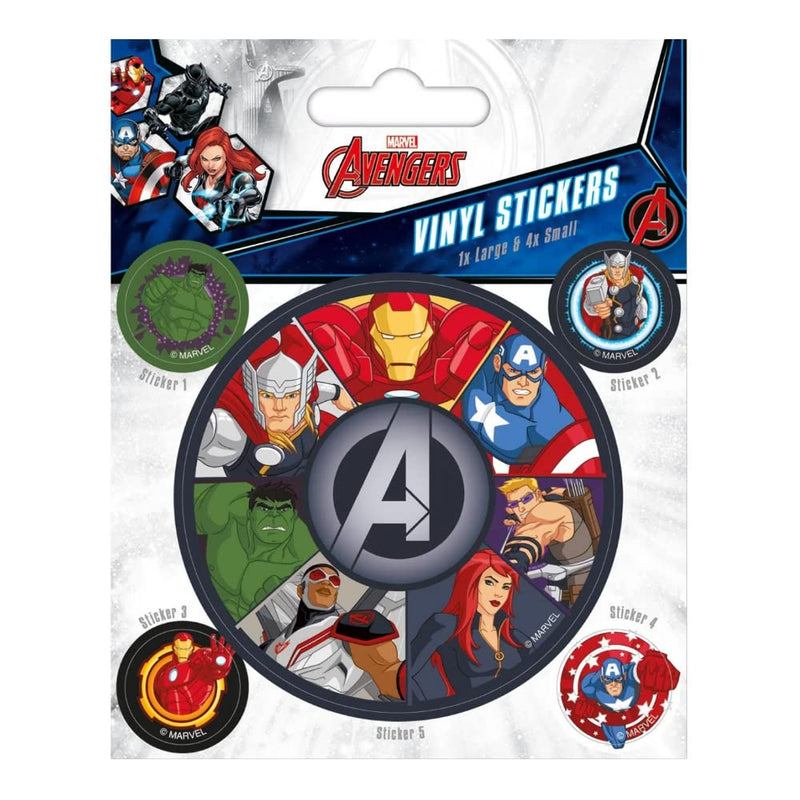 Autocollants en vinyle Marvel Avengers (Avengers