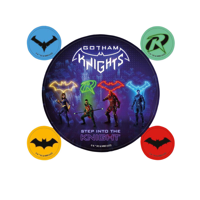 Vinyl Emblem Stickers (Pack of 5) (One Size) (Multicolored