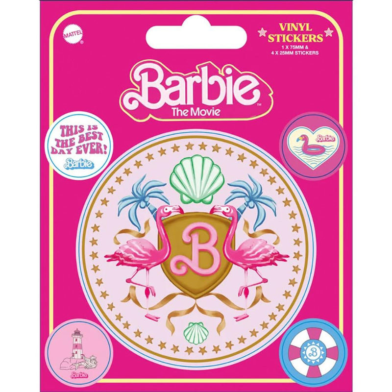 Aufkleber der Marke Pyramid International Modell Pack 5 Aufkleber Barbie (This is the Best Day Ever