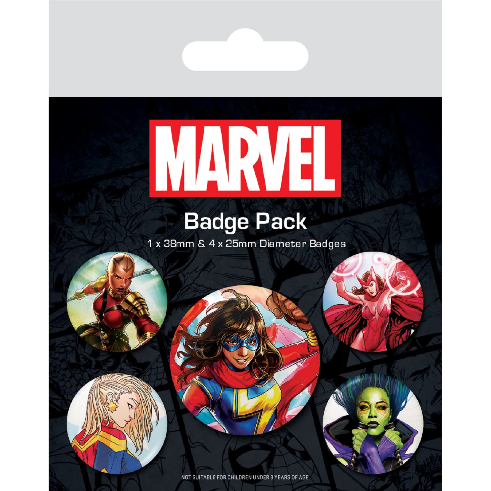Pyramid International Badge Pack, Multicolour, One Size