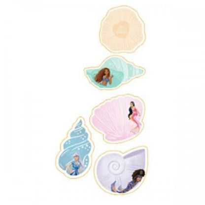 The Little Mermaid Selbstklebende Notizzettel, 8 Stück, bunt, One size One size bunt