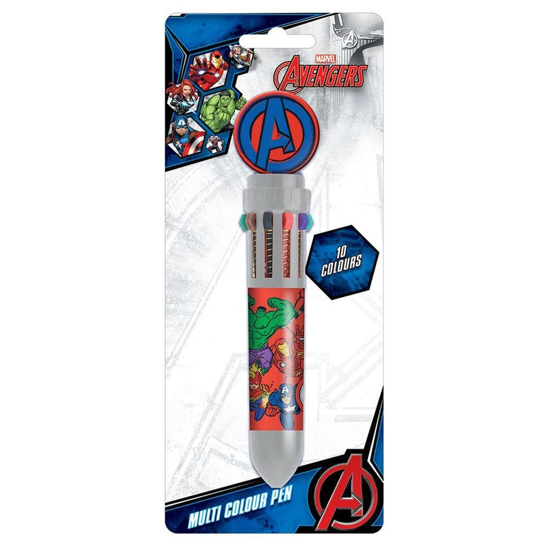 Avengers Hero Club Mehrfarbiger Stift (Einheitsgröße) (mehrfarbig), Mehrfarbig, Einheitsgröße