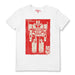 TRANSFORMERS (RED OPTIMUS) WHITE UNISEX T-SHIRT MEDIUM