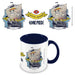 One Piece Tasse mit zweifarbigem Innendesign The Going Merry One size Weiß, Blau