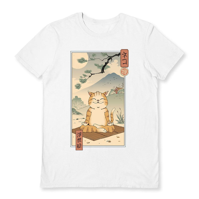 VINCENT TRINIDAD (ZEN NEKO) WHITE UNISEX T-SHIRT MEDIUM
