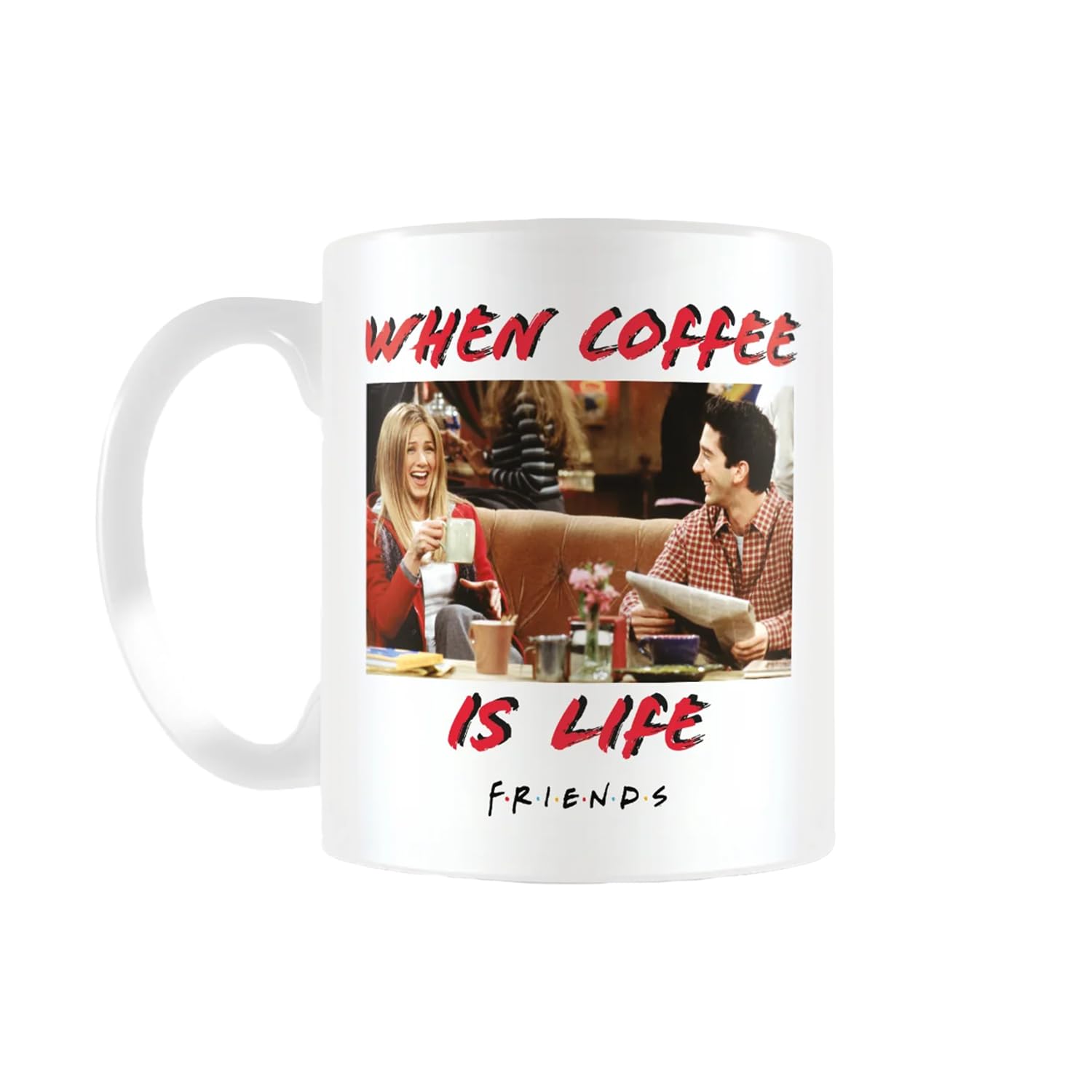 Pyramid International Friends (When Coffee is Life) Mug - 10Oz / 315Ml Ceramic Mug - One Size