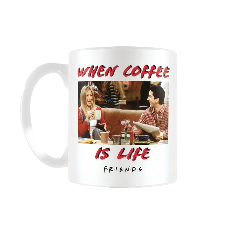 Pyramid International Friends (When Coffee is Life) Mug - 10Oz / 315Ml Ceramic Mug - One Size