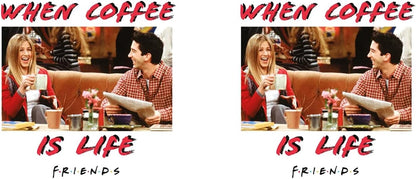 Pyramid International Friends (When Coffee is Life) Mug - 10Oz / 315Ml Ceramic Mug - One Size