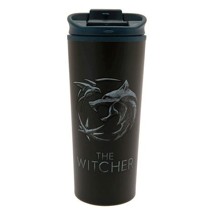 The Witcher Metall Tragbare Tasse (Einheitsgröße) (Schwarz)