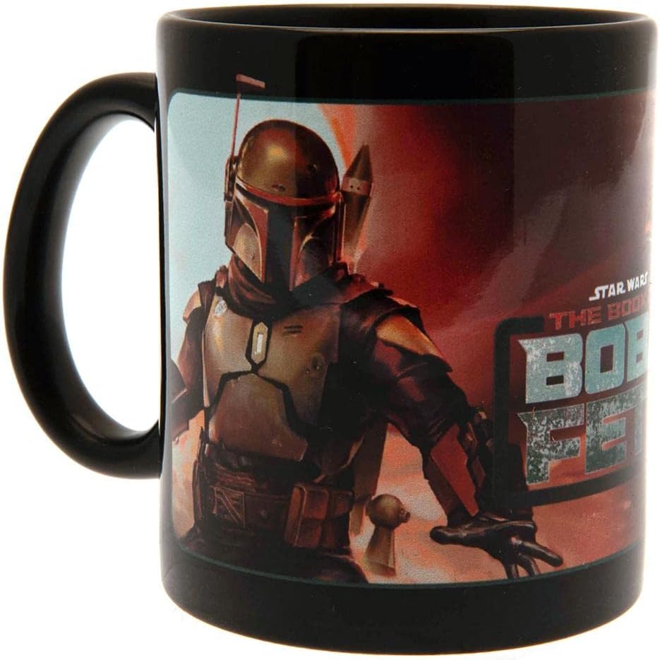 Pyramid International Boba Fett Throne Mug (Black with Brown and Orange accents, 325ml