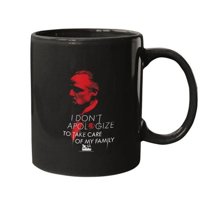 The Godfather - Kaffeebecher Don't Apologize (Einheitsgröße) (Rot/Weiß/Schwarz