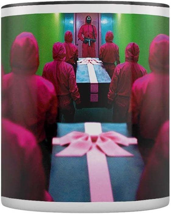 Taza de cerámica interior de color de 11 oz