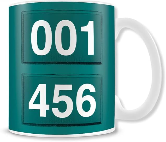 Pyramid International Squid Game Mug Officially Licensed Netflix Mug 11oz (Numbers