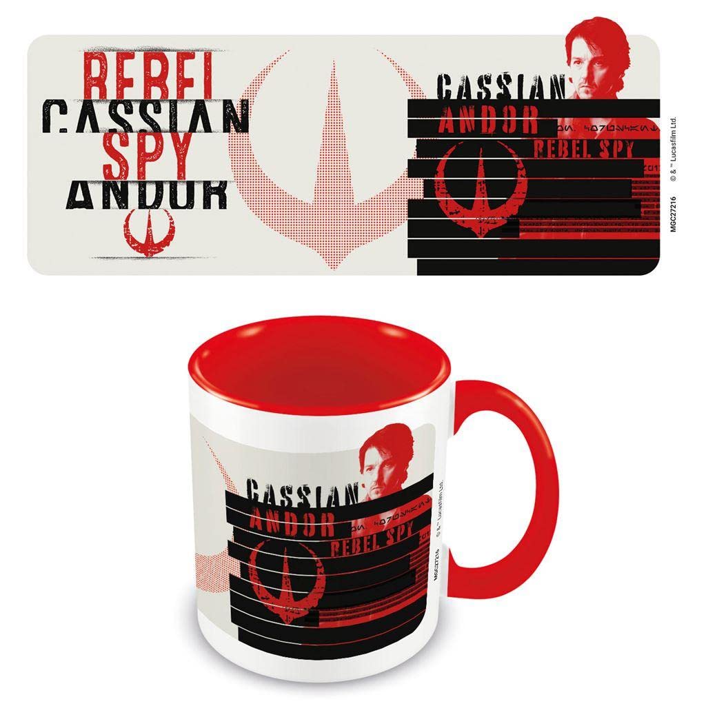 Star Wars Andor (Redacted) Red 11oz/315ml Coloured Inner Mug