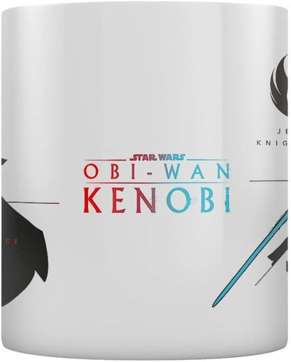 Pyramid International Star Wars: OBI-Wan Kenobi (Friends Turned Foes) Mug - 10Oz / 315Ml Ceramic Mug - One Size