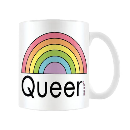 The Peach Fuzz Queer Queen Mug (One Size) (White/Black