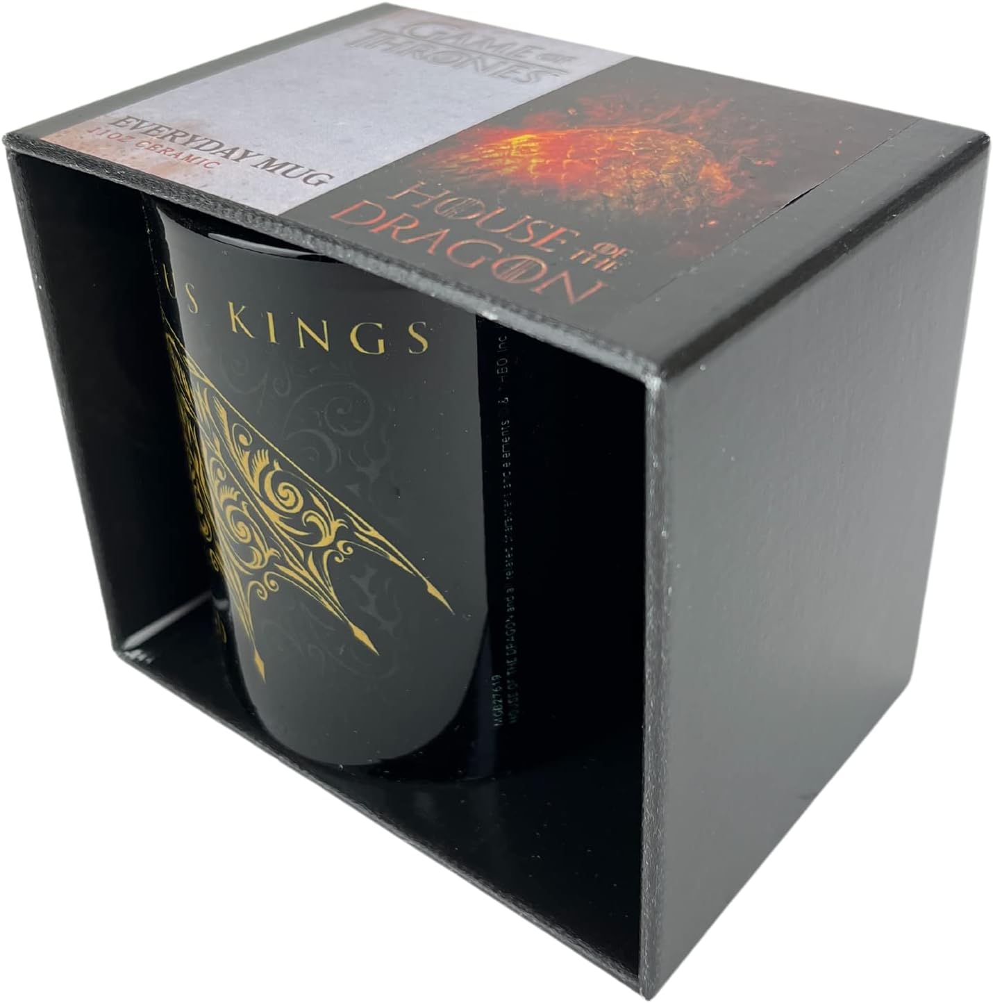 Pyramid International House of The Dragon Mug in Presentation Gift Box (Dragon Wings Design) 11oz Ceramic Mug - Official Merchandise
