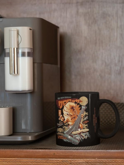 Pyramid International Ilustrata Mug (The Kaijussant Design) 11oz Ceramic Coffee Mug, Cups and Coffee Mugs for Men and Mugs for Women - Official Merchandise